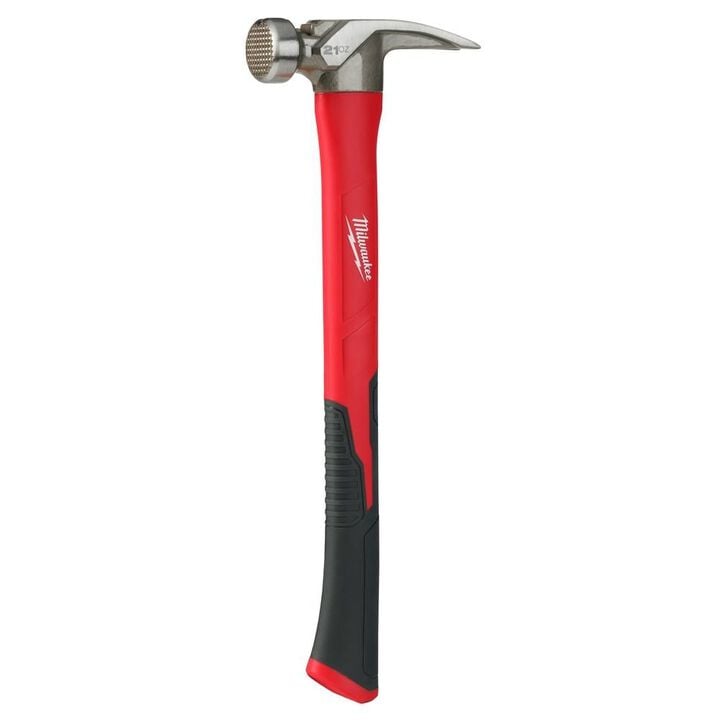 Milwaukee 21oz Milled Face Poly/Fiberglass Handle Hammer, large image number 6