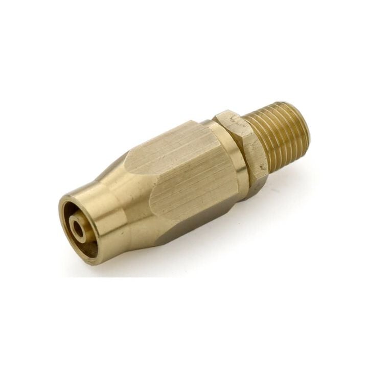 BluBird Fast Fix 1/4 Inch Air Hose Assembly Repair Fitting with 1/4 Inch Fixed, large image number 3