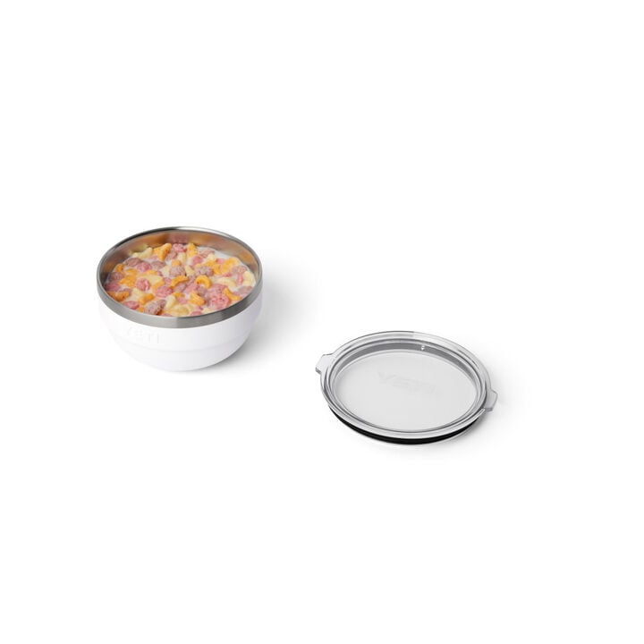 YETI Rambler Standard Bowl Stainless Steel Small White, large image number 4