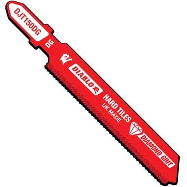 Diablo Tools 3-1/4in Diamond Grit T-Shank Jig Saw Blade for Hard Tiles