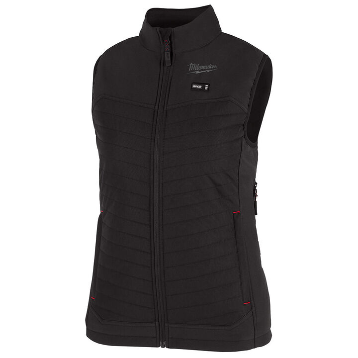 Milwaukee M12 Womens Heated AXIS Vest Kit, Black, 2X