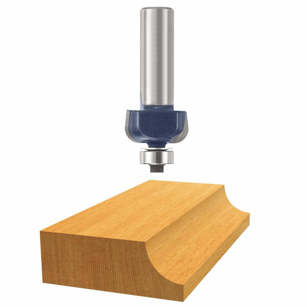 Bosch 1/4in x 1/2in Carbide Tipped Cove Bit, large image number 1