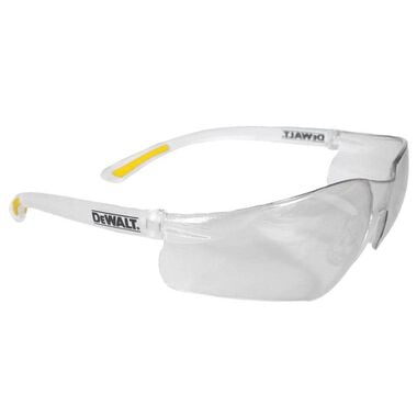 DEWALT Safety Glasses Contractor Pro Clear Frame Clear Anti Fog Lens