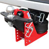 Shocker Hitch 14K 2 Inch Air Receiver Hitch & Raised Sway Bar Tab Ball Mount 2-5/16in Hitch Balls, small image number 2