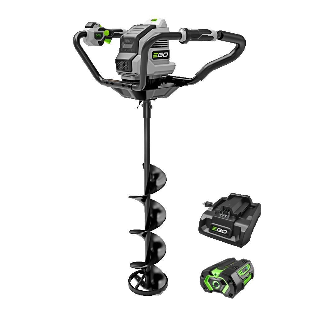 EGO POWER Ice Auger with 5Ah Battery and Charger Kit - IG0804
