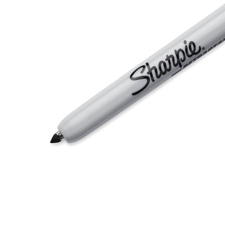 Sharpie Black Plastic Barrel Fine Point Retractable Permanent Marker, large image number 3