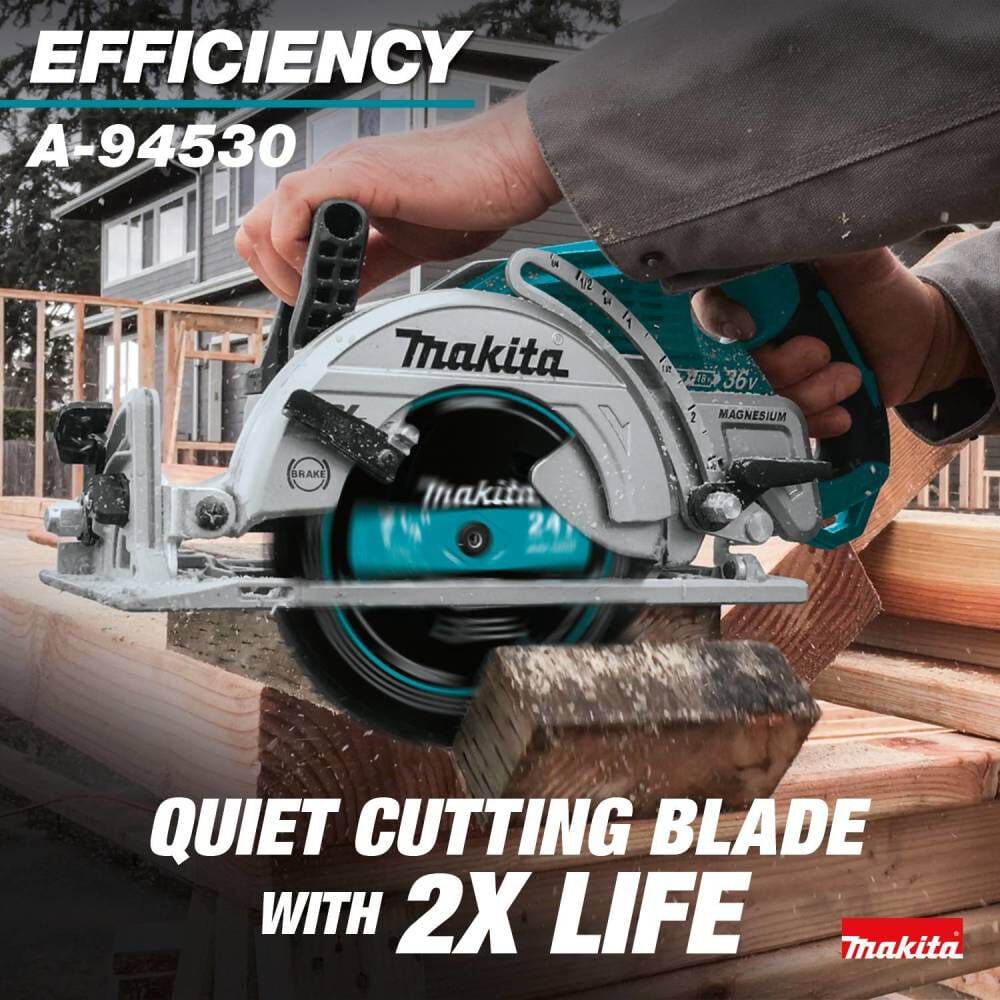 Makita 7 1/4 Inch 24T Carbide Tipped Ultra Coated Framing Circular Saw Blade 100 Piece Bundle, large image number 8