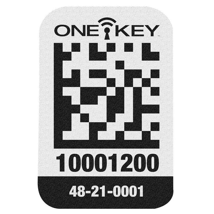 Milwaukee ONE-KEY Asset ID Tag  Small for Plastic Surface (200pc)