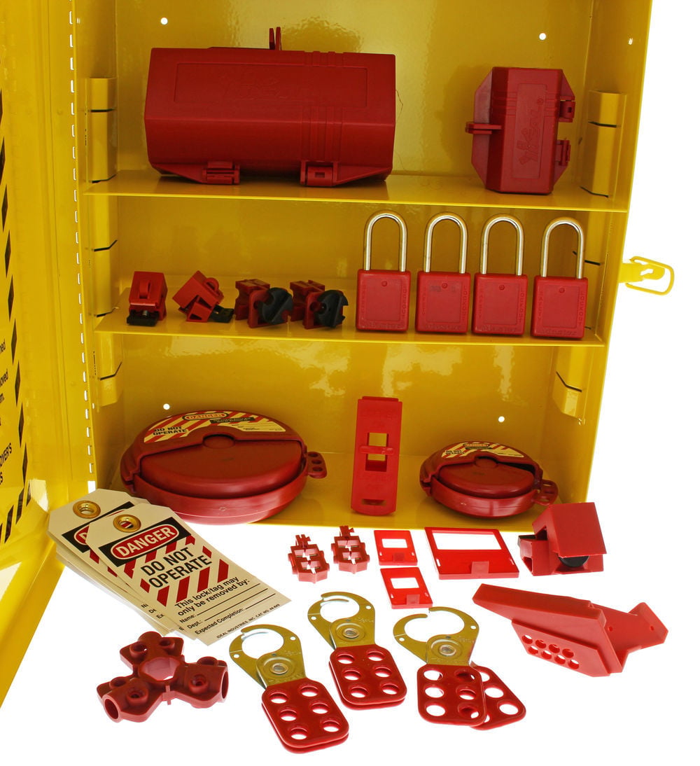 Ideal Industries Industrial Lockout/Tagout Station, large image number 1