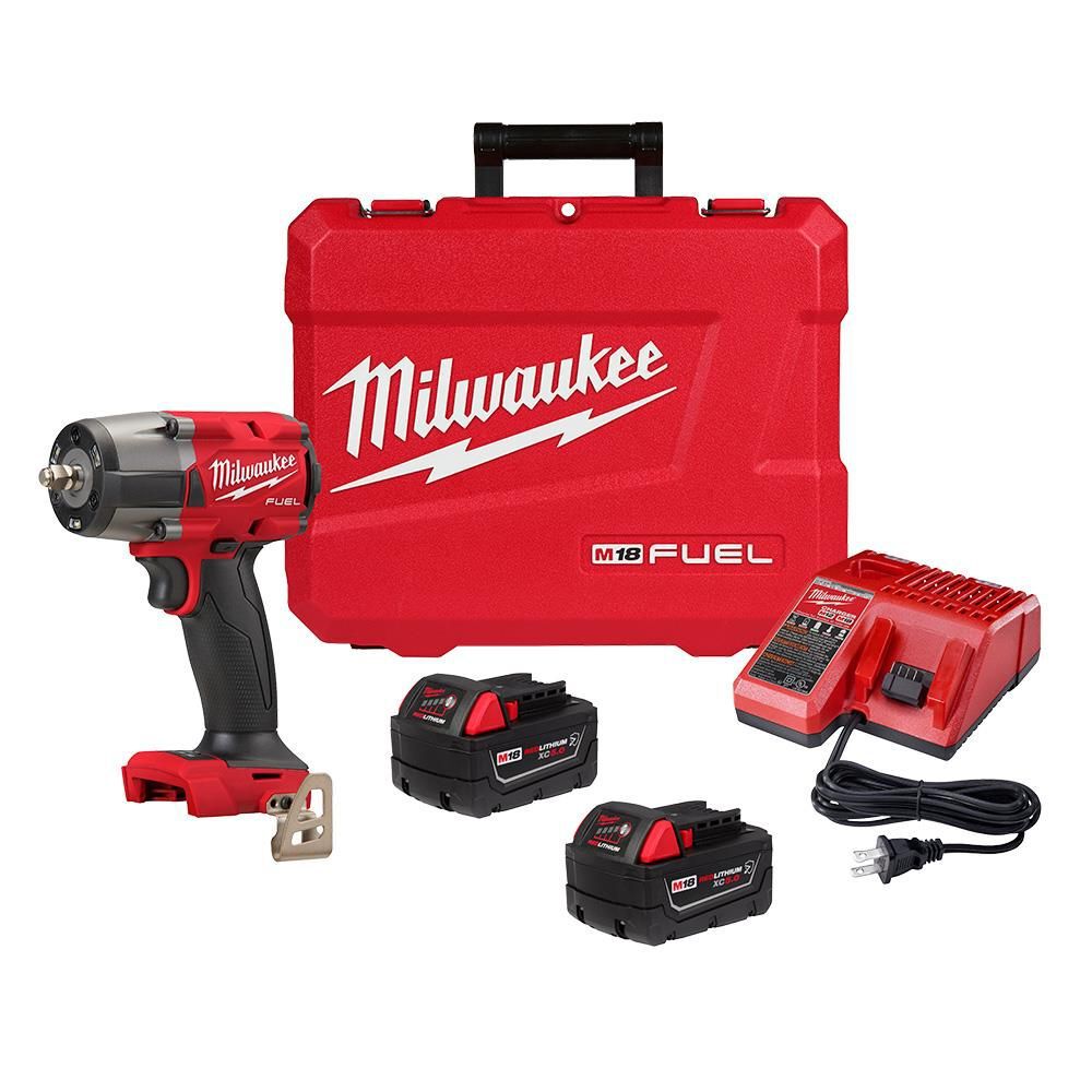Milwaukee M18 FUEL 3/8 Inch Mid-Torque Impact Wrench w/ Friction Ring Kit & Protective Boot, large image number 15