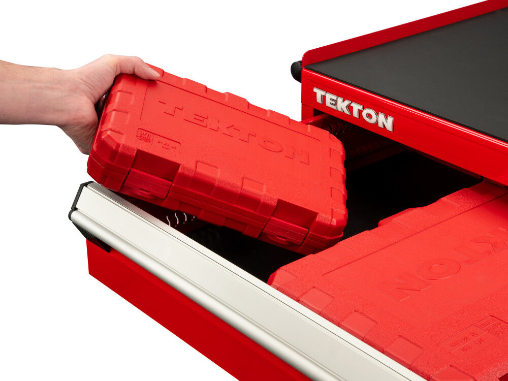 Tekton 3/8 Inch Deep 6 Point Impact Socket Set, Case, 19 Piece (6-24 mm), large image number 4