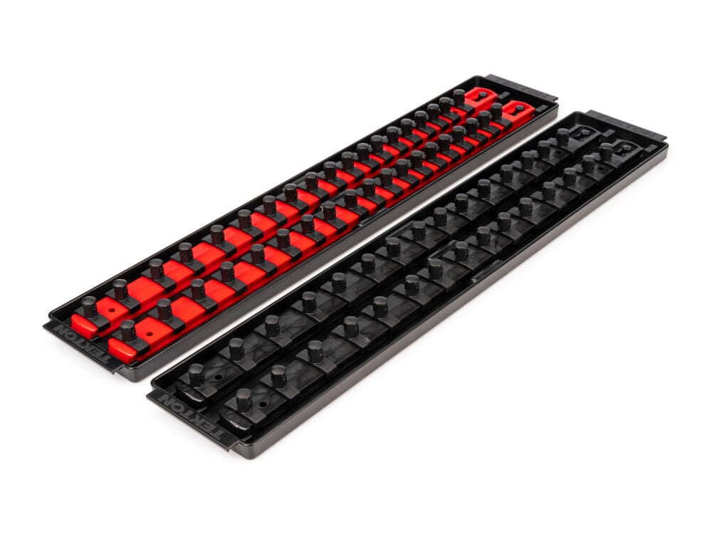 Tekton 3/8 Inch Drive Socket Rail And Tray Set (68-Tool)