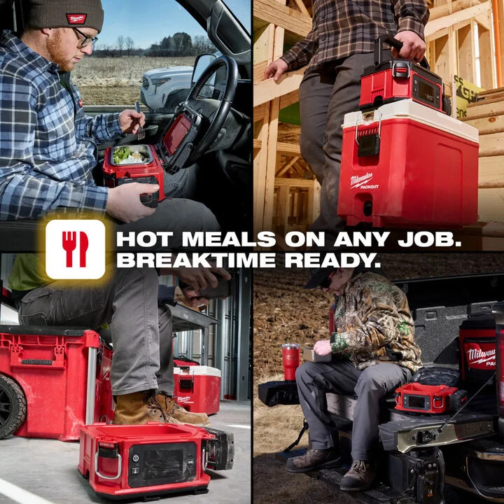 Milwaukee M18 Jobsite Lunch Warmer with Extra Container, large image number 1