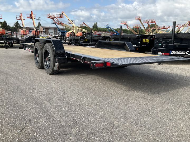 Diamond C HDT208L 22 Ft. x 80 In. 18000 Lbs Tandem Axle Low-Profile Tilt-Bed Trailer, large image number 6