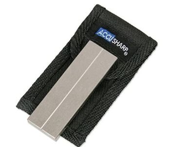 Accusharp Diamond 3in Sharpening Stone with Pouch