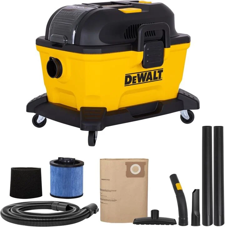DEWALT 20V 6 Gallon 4 HP Cordless Wet/Dry Vacuum