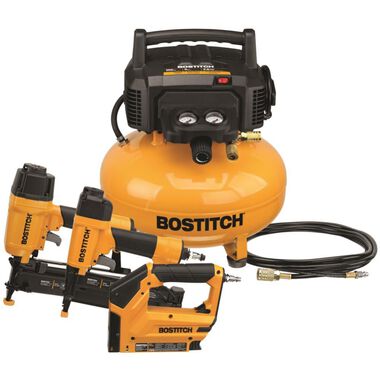 Bostitch 3-Tool/Compressor Combo Kit, large image number 0