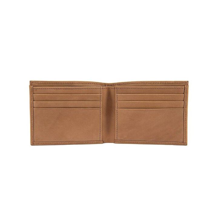 Carhartt Brown Saddle Leather Bifold Wallet, large image number 4