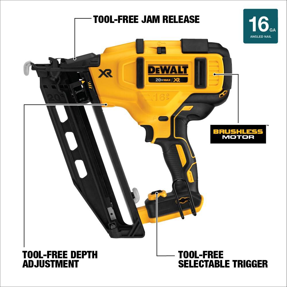 Dewalt 20 hotsell volt trim nailer