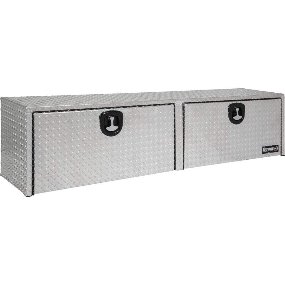 Buyers Products Company 18x16x90 Inch Diamond Tread Aluminum Topsider Truck Box – 1701565