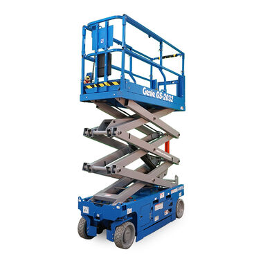 Genie 20' Scissor Lift 32in Width Electric with E-Drive, large image number 10