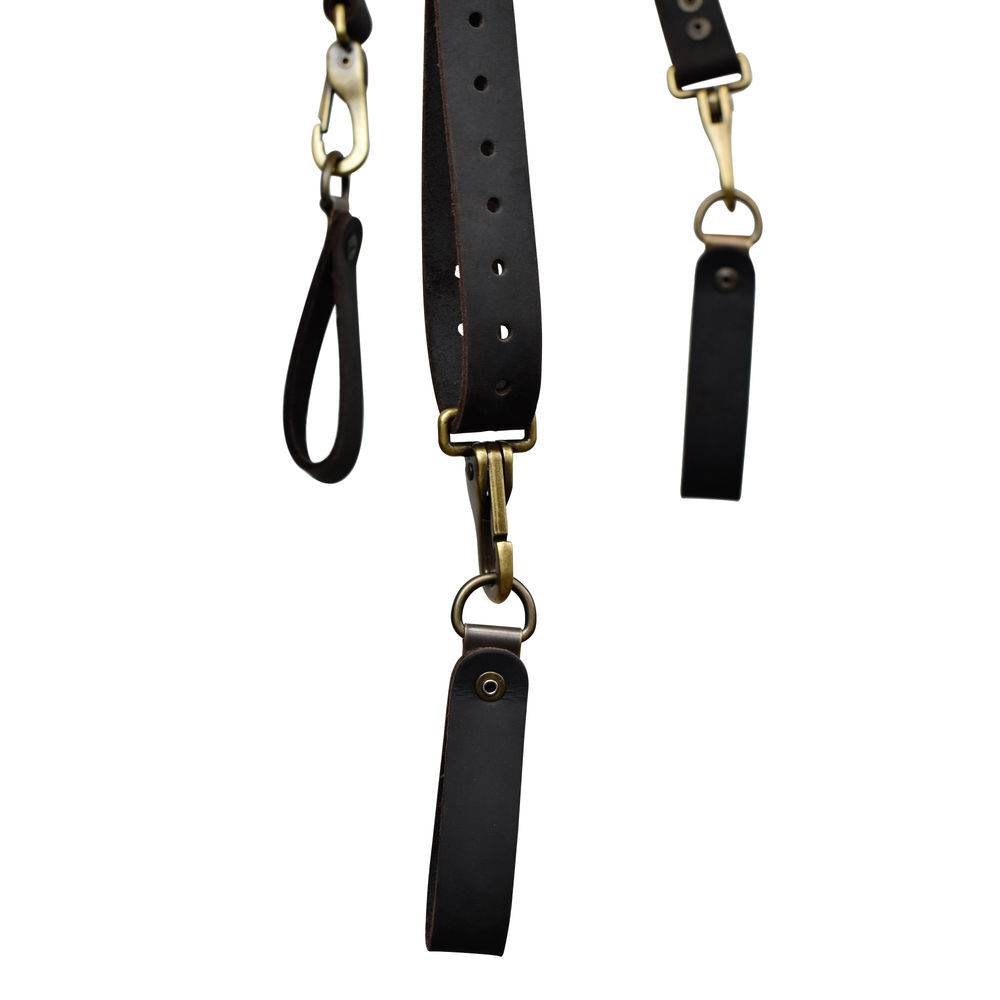 Ox Tools Leather Suspenders Oil-Tanned Leather, large image number 2