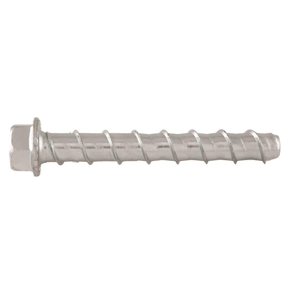 DEWALT Screw-Bolt+ 5/8 x 5 Inch Hex Head Concrete Screw Anchor 25 Pieces, large image number 1