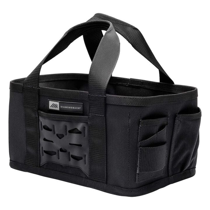 Diamondback Toolbelts Textured Vinyl and 1000D Nylon Baere Tote X, Black, large image number 4