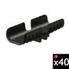 Malco Products PipeLounge Mini 4-1/2 Inch Pipe Support for HVAC Line Sets 40 Pieces, small image number 1