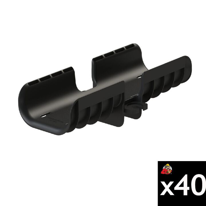 Malco Products PipeLounge Mini 4-1/2 Inch Pipe Support for HVAC Line Sets 40 Pieces