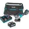 Makita XGT 40V max Paddle Switch Angle Grinder Kit 4 1/2 / 5in, small