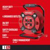 CRAFTSMAN 1 Foot Retractable Extension Cord Reel with 4 Outlets, small