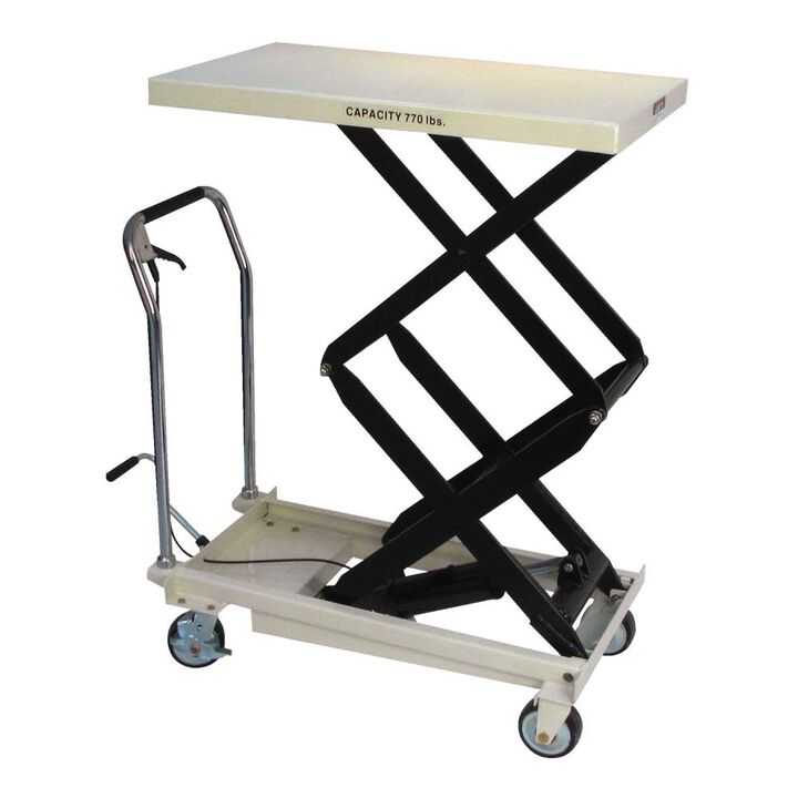 JET Double Scissor Lift Table 770-Lb Capacity