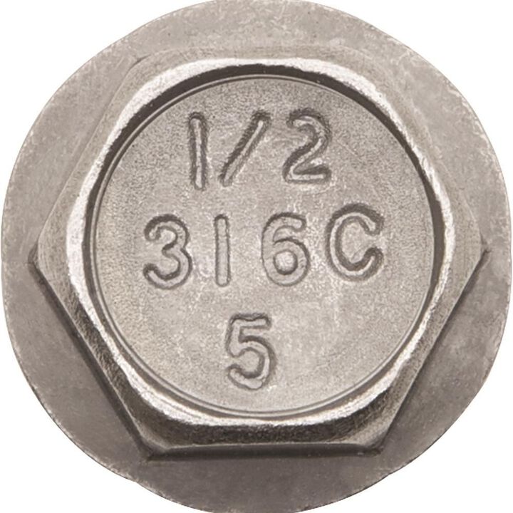 DEWALT Wedge-Bolt 1/2 x 5 Inch 316 Stainless Steel Bimetal Concrete Screw Anchor 25 Pieces, large image number 2