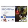 Feit Electric 24 Ft. 30W E26 Base 12 LED String Light Multicolored, small image number 2