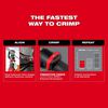 Milwaukee M18 FORCE LOGIC 12T Kearney Linear Crimper & M18 REDLITHIUM XC 18V 5Ah Battery Pack Bundle, small image number 5