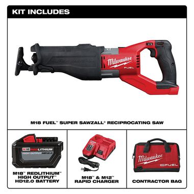 Milwaukee M18 FUEL SUPER SAWZALL Kit, large image number 1