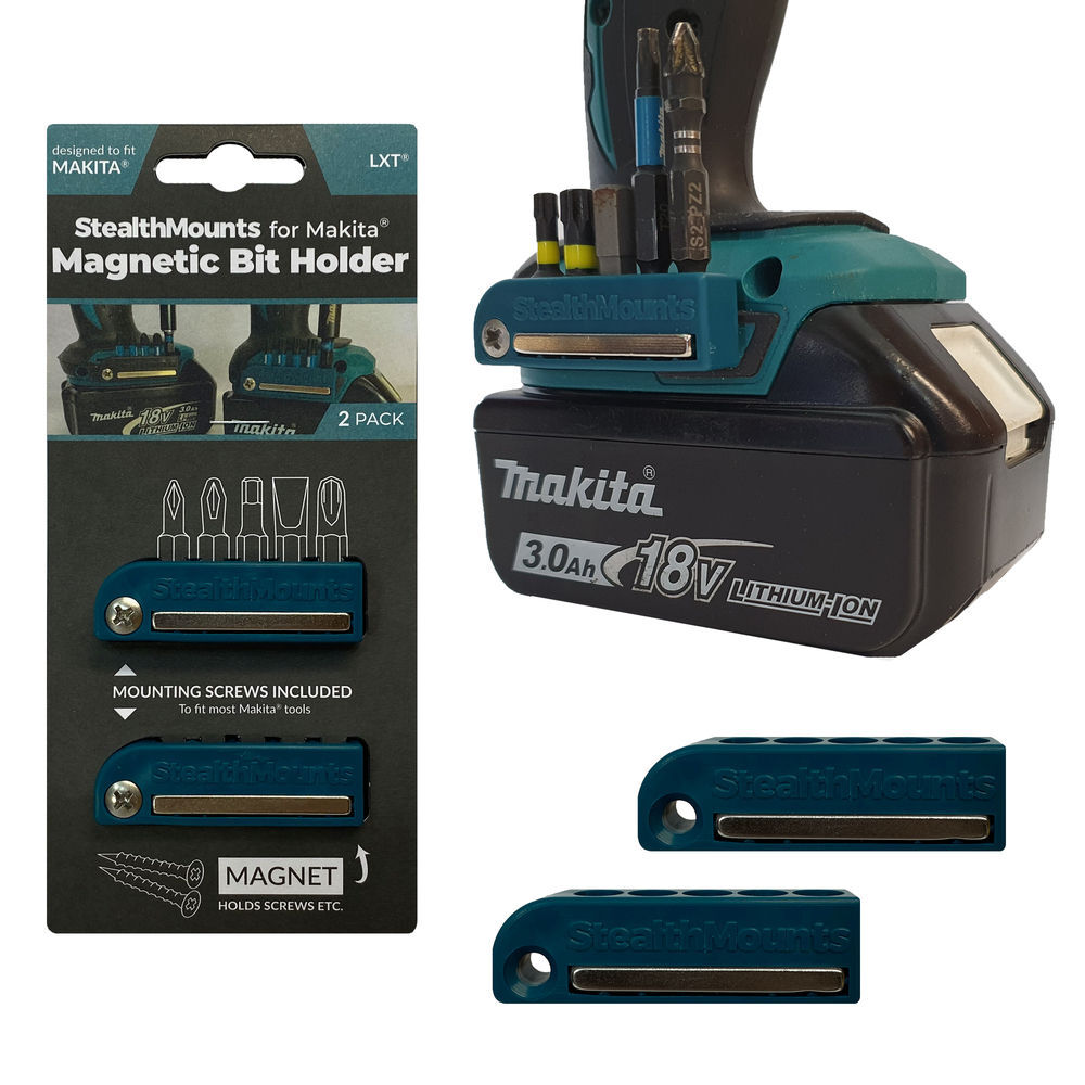 Stealthmounts BLUE Bit Holder for Makita 2pk, large image number 2