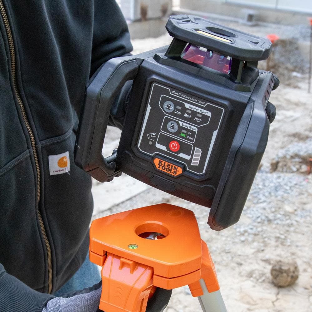 Klein Tools Self-Leveling Green Rotary Laser Level with Plumb Spot and Tripod, large image number 8