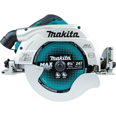Makita 18V X2 LXT 36V 9 1/4 Circular Saw with Guide Rail Compatible Base (Bare Tool), large image number 8