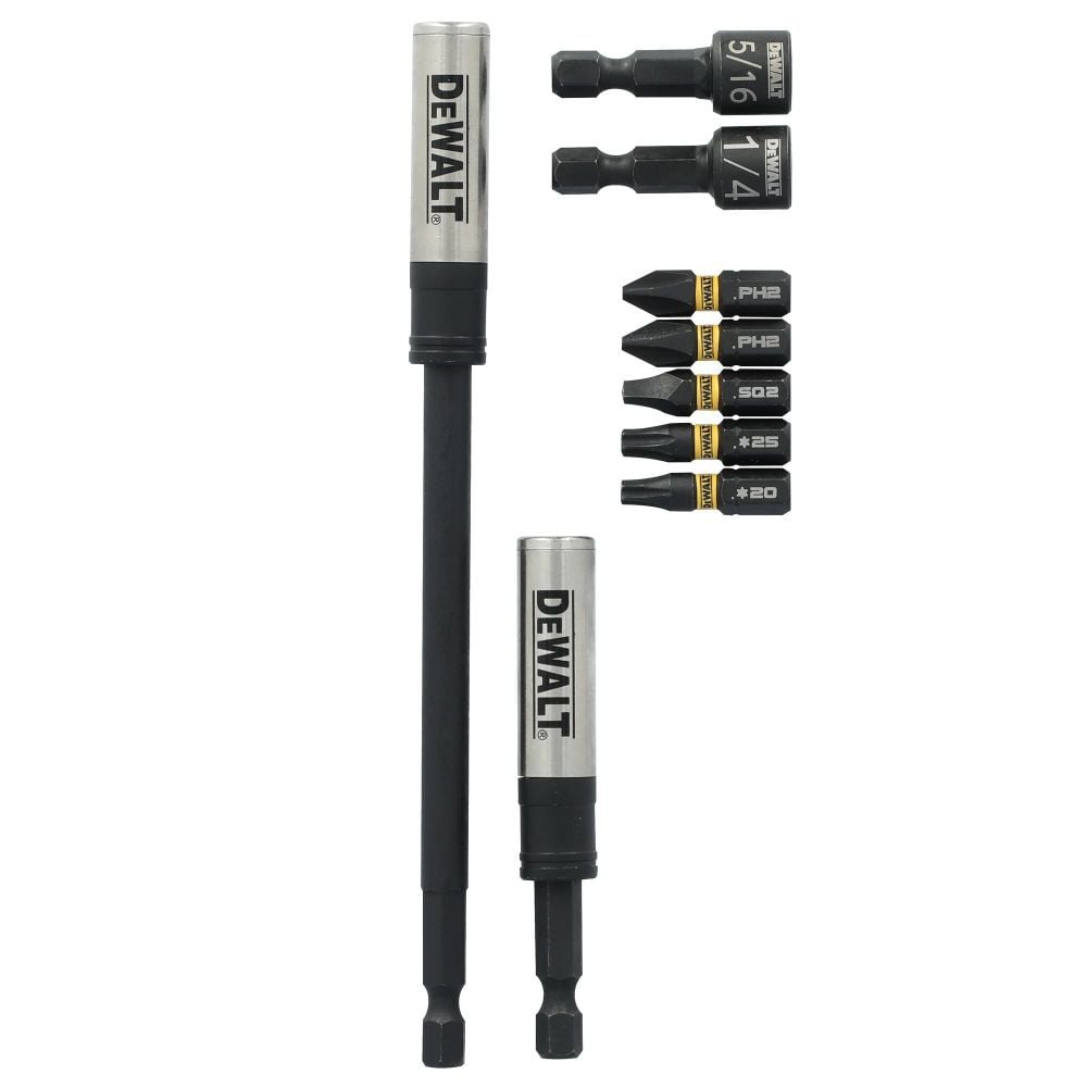 DEWALT ELITE SERIES Accessory Set 9 Pieces, large image number 1