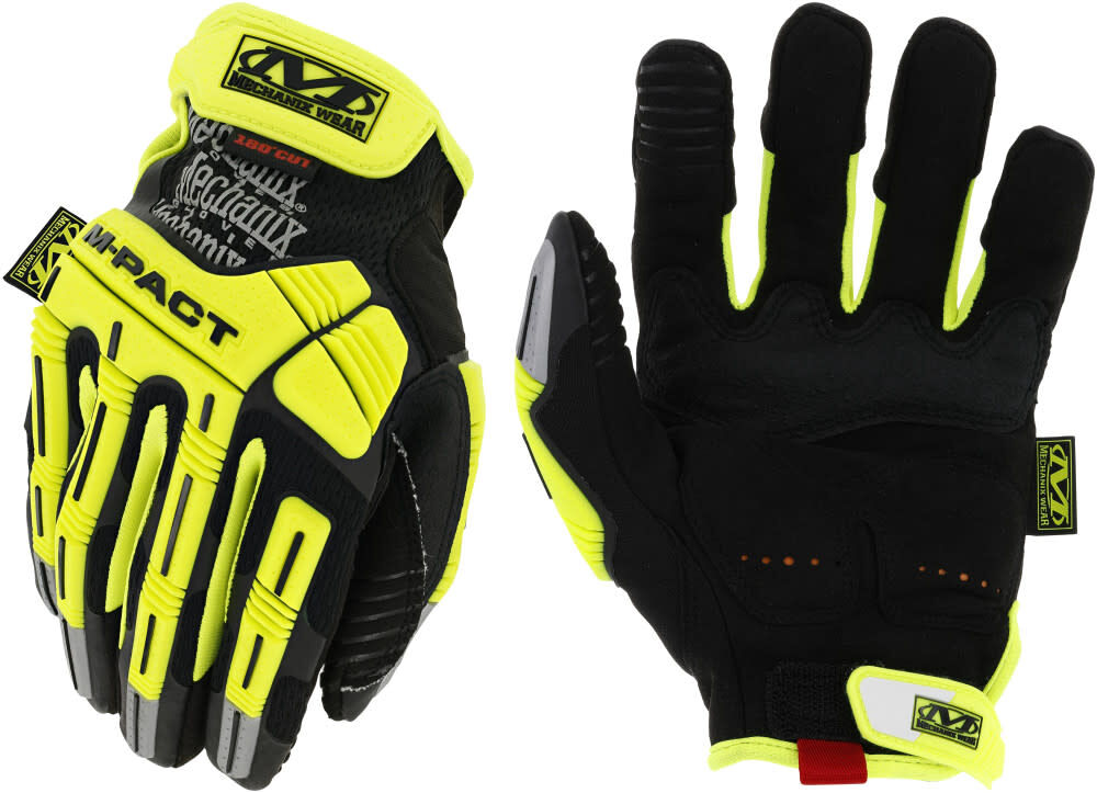 Mechanix Wear Hi-Viz M-Pact D5 Gloves Size 2XL - SMP-C91-012