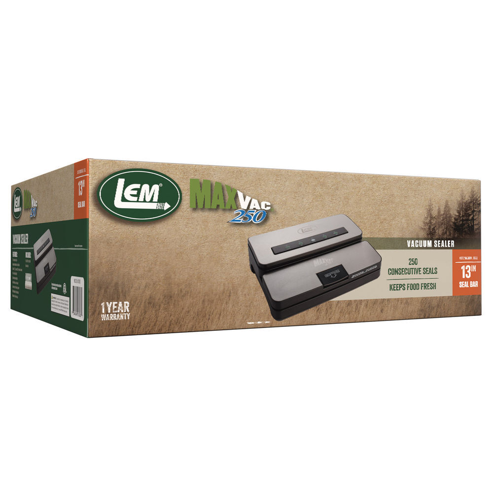 LEM MaxVac 250 13.39 Inch Bar Length ABS Plastic Vacuum Sealer, large image number 9
