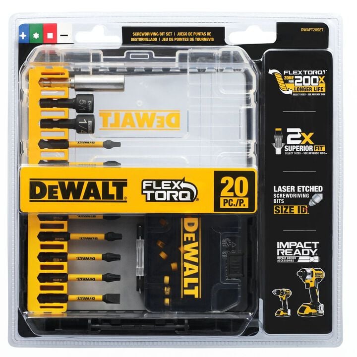 DEWALT Flextorq Fastening Set 20pc, large image number 3
