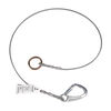 MSA Safety Works Anchorage Connector Extension, 6 Ft Cable, FP5K Snaphook & O-Ring, small image number 1