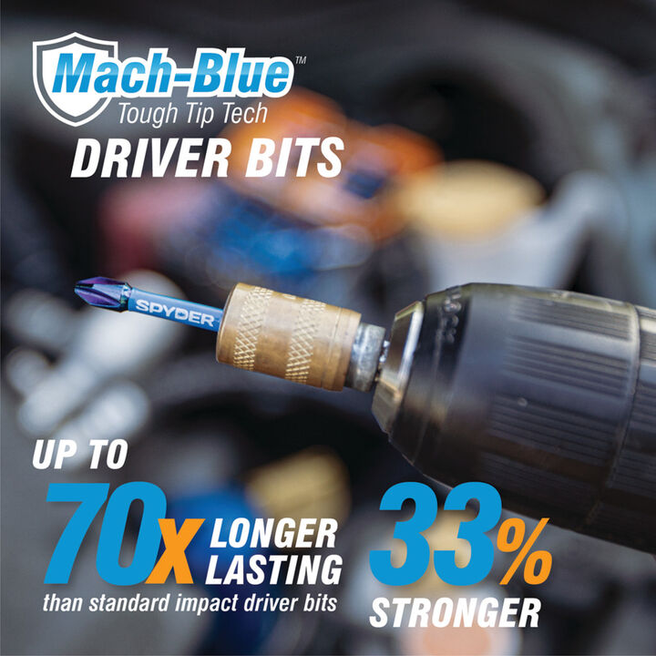 Spyder 2 Inch T20 Impact Driver Bit, 2 Pieces, large image number 4