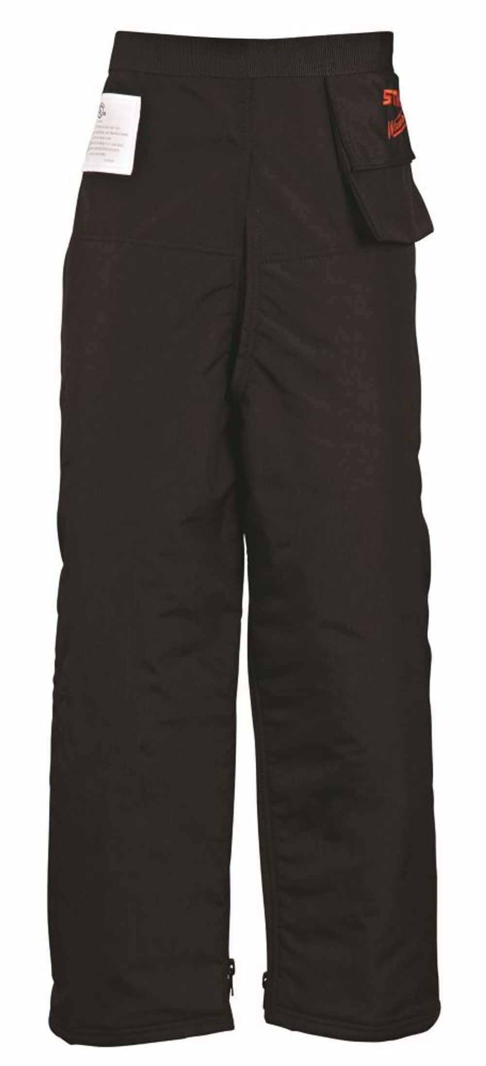Stihl 36in 6 Layer Apron Chaps - Black, large image number 4