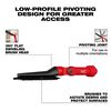 Milwaukee AIR-TIP Low-Profile Pivoting Brush Tool, small image number 3