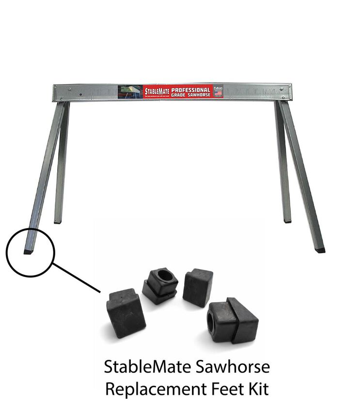 Fulton Corporation StableMate Sawhorse Replacement Feet Kit 4 Pieces, large image number 1