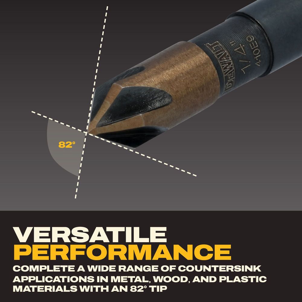 DEWALT Metal Countersink Set 5 Pieces, large image number 4